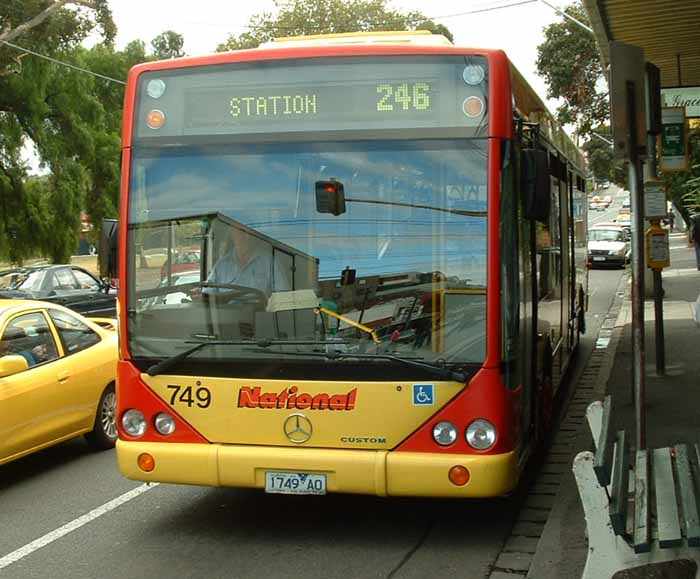 National Bus Mercedes O405NH Custom 749